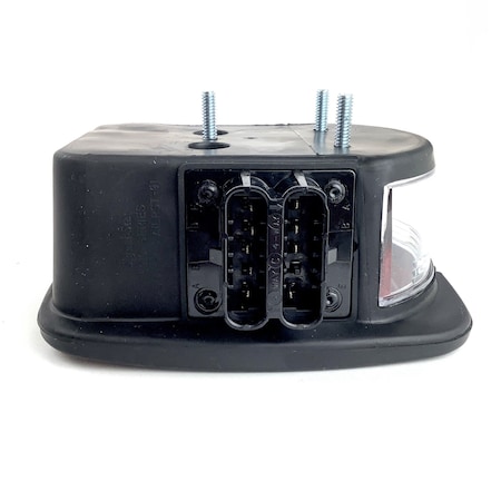 Truck-Lite Signal-Stat, Incandescent, Red/Clear Polycarbonate Lens, Lh, Combo Box Light, 3 Stud ,  5023